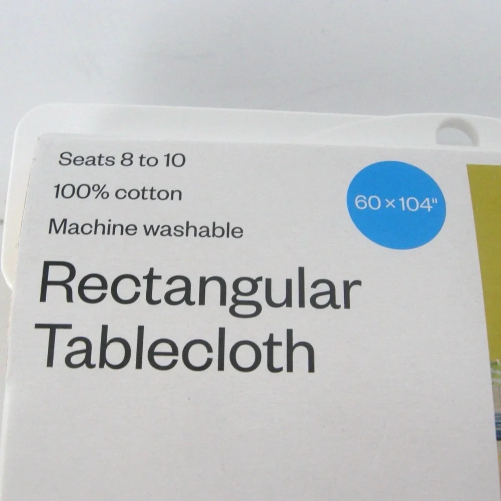 Room Essentials Rectangular Tablecloth 60